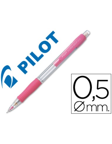 PORTAMINAS PILOT CON MINA DE 0,5mm INCLUIDA COLOR ROSA