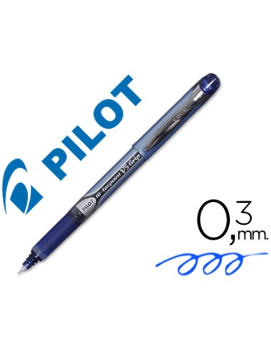 ROTULADOR PILOT PUNTA FINA COLOR AZUL TRAZO DE 0,3mm