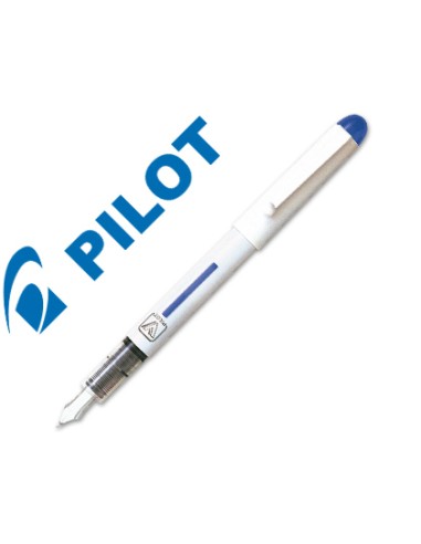 PLUMA PILOT V PEN BLANCA DESECHABLE AZUL SVPN-4WL