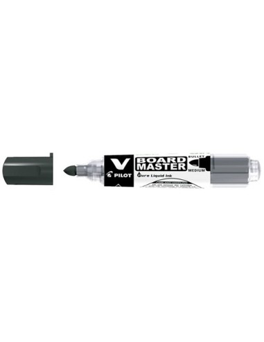 ROTULADOR VBOARD MASTER NEGRO PIZARRA BLANCA