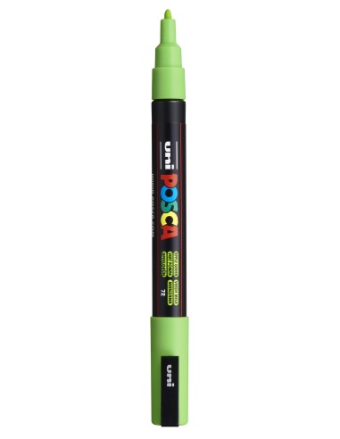 ROTULADOR UNI POSCA PC-3M VERDE MANZANA UNI