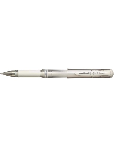 BOLIGRAFO BLANCO UNIBALL SIGNO BROAD 1.0MM