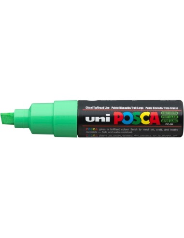 ROTULADOR UNI POSCA VERDE CLARO PC8K 8.00MM