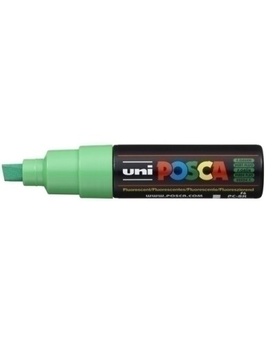 ROTULADOR UNI POSCA PC-8K VERDE FLUORESCENTE