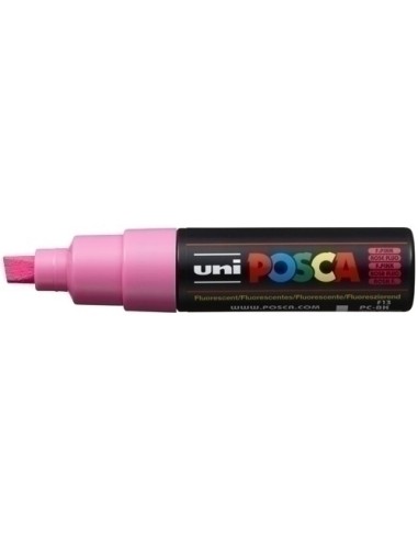 ROTULADOR UNI POSCA PC-8K ROSA FLUORESCENTE