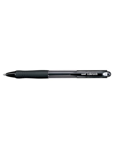 BOLIGRAFO UNI-BALL LAKNOCK 1MM COLOR NEGRO