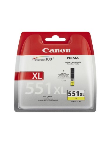 CARTUCHO CANON PIXMA 551XL AMARILLO