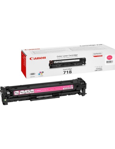 TÓNER CANON I SENSYS MAGENTA 718M