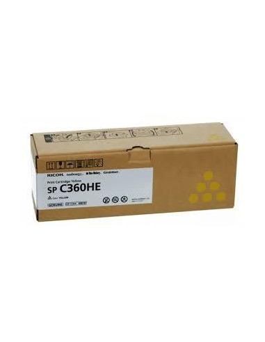 TONER RICOH SP C360HE AMARILLO PARA RICOH SP C361sfnw 5000 P