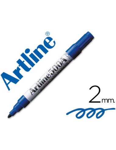 ROTULADOR ARTLINE AZUL CON PUNTA REDONDA I UN TRAZO DE 2mm