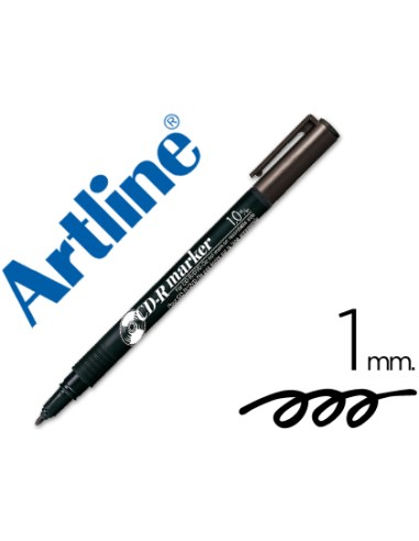 ROTULADOR ARTLINE NEGRO PARA CDS 1mm