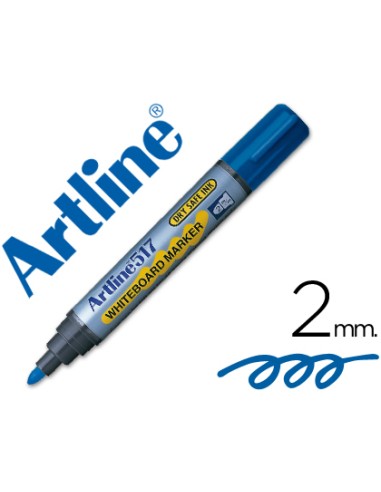 ROTULADOR ARTLINE AZUL PARA PIZARRA CON TRAZO DE 2mm