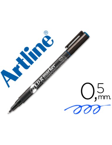 ROTULADOR ARTLINE AZUL PARA CDS 0,5mm