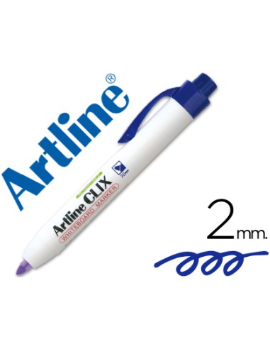 ROTULADOR AZUL ARTLINE CLIX PARA PIZARRA BLANCA