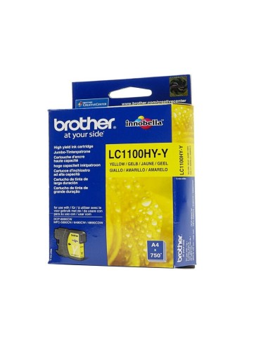 CARTUCHO BOTHER AMARILLO LC1100HYY