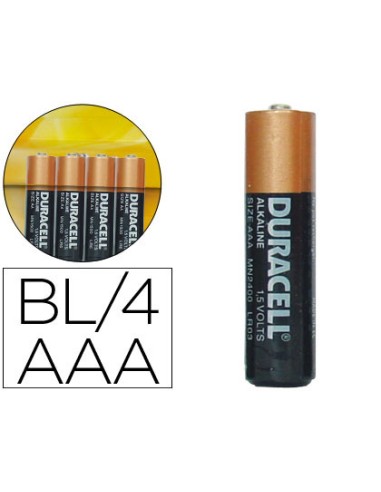 PILA DURACELL ALCALINA SIMPLY AAA