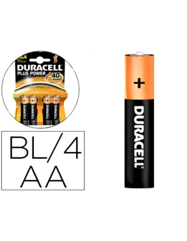 PILA DURACELL RECARGABLE AA. BLÍSTER 4 UDS