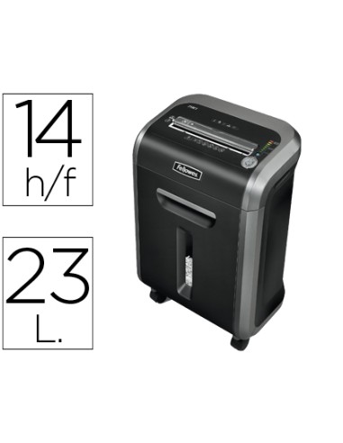 DESTRUCTORA FELLOWES CON CAPACIDAD DE CORTE DE 16 HOJAS