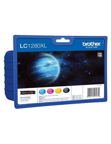 PACK 4 CARTUCHOS BROTHER LC1280XL