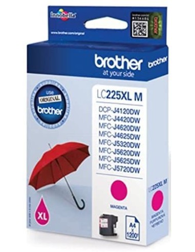 CARTUTX BROTHER LC225XL MAGENTA 1200p