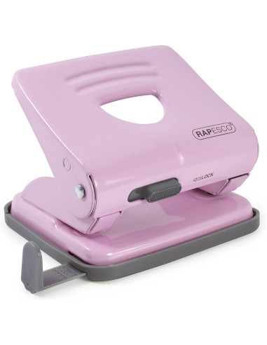 TALADRO RAPESCO 825 METAL 25 HOJAS ROSA CARAMELO