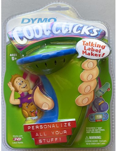 ROTULADORA PARLANTE COOLCLIKS 3D DYMO ***LIQUIDACIÓN