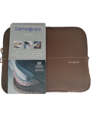 FUNDA PARA PORTÀTIL 15,4" SAMSONITE MARRÓN. *LIQUIDACIÓN*