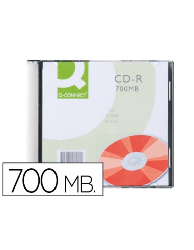 CD Q-CONNECT CON CAPACIDAD DE 700MB