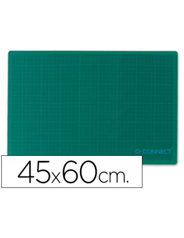 PLANCHA DE CORTE Q-CONNECT DE 450x600MM A-2 VERDE