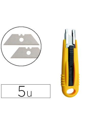 RECANVI CUTTER Q-CONNECT BLISTER 5UT. DE 18MM