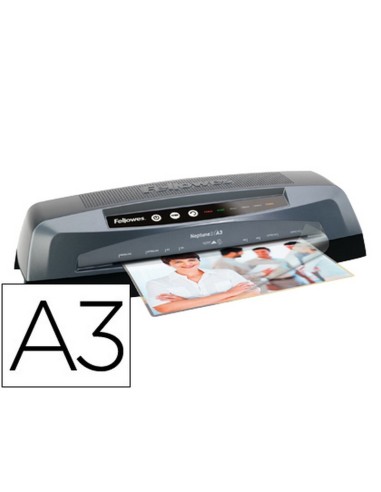 PLASTIFICADORA FELLOWES DIN A3 4 RODILLOS 570 X 125 X 180 MM