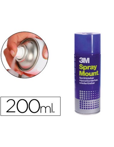 PEGAMENTO SCOTCH SPRAY MOUNT 200 ML ADHESIVO REPOSICIONABLE