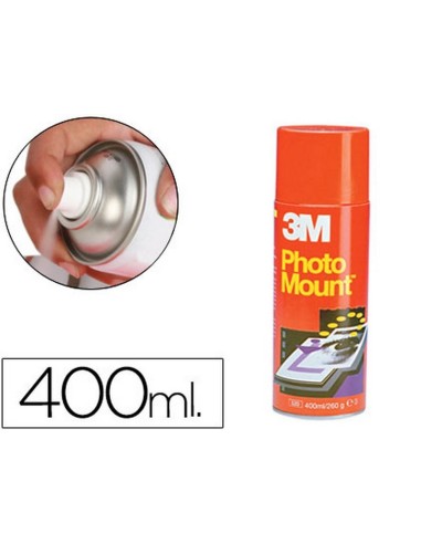 PEGAMENTO SCOTCH SPRAY PHOTO 400 ML ADHESIVO PERMANENTE