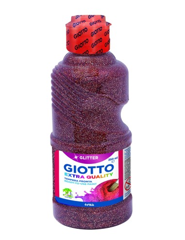 TEMPERA LIQUIDA GLITTER BRONCE 250ML GIOTTO **LIQUIDACIÓN