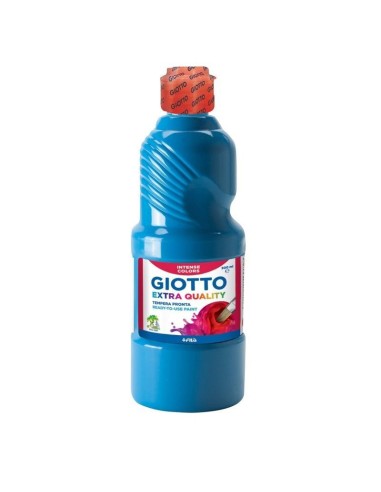 TEMPERA EXTRA QUALITY 500ML TURQUESA GIOTTO **LIQUIDACIÓN