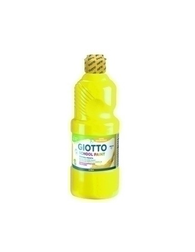 TEMPERA GIOTTO AMARILLA SUPER LAVABLE LIQUIDA 500ML