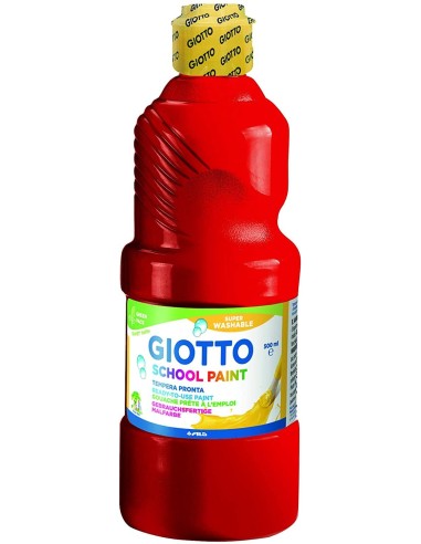 TEMPERA LIQUIDA BERMELLÓN 500ML GIOTTO **PRECIO LIQUIDACIÓN