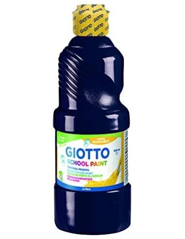 TEMPERA ESCOLAR GIOTTO NEGRA 500ML