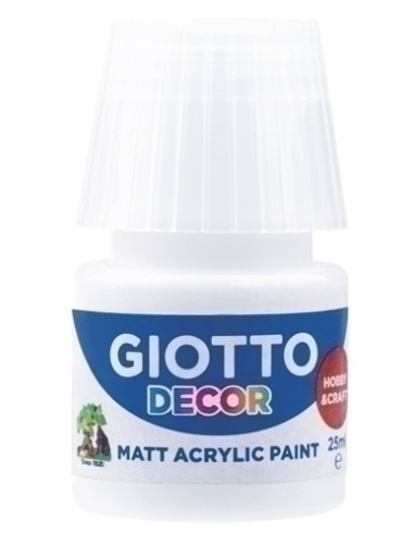 PINTURA ACRÍLICA GIOTTO BLANCA 25ML