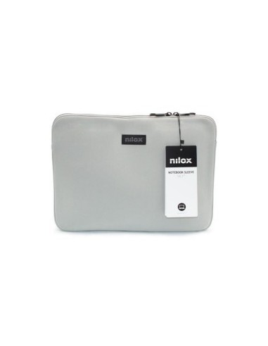 FUNDA PORTÁTIL NILOX COLOR  SLEEVE DE 14'1" COLOR GRIS.