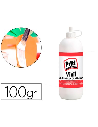 COLA BLANCA PRITT 100GR MATERIALES USO ESCOLAR Y DOMÉSTICO