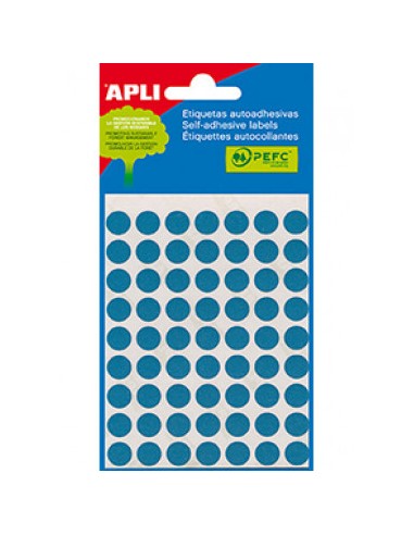 BLISTER GOMETS APLI 8MM COLOR AZUL 288UT