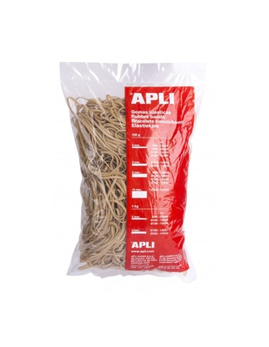 GOMA ELÁSTICA APLI 160 x 3MM 1KG