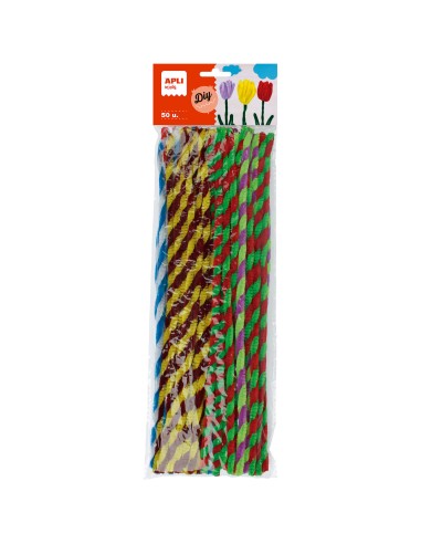 LIMPIAPIPAS TWIST COLORES 50UD APLI