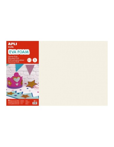 LAMINA GOMA EVA 40X60x2 PIEL CLARO. APLI KIDS