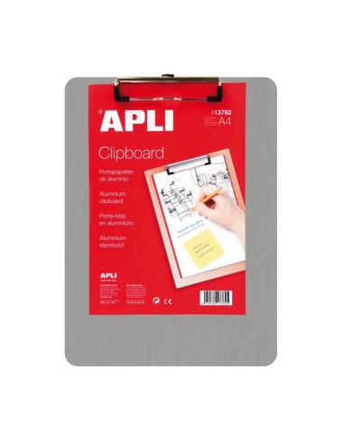 CLIPBOARD ALUMINIO DIN A4 APLI