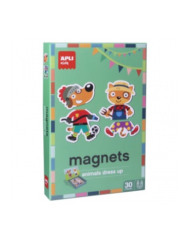 JUEGO MAGNETICO DRESS UP PERSONAGES 30 PIEZAS