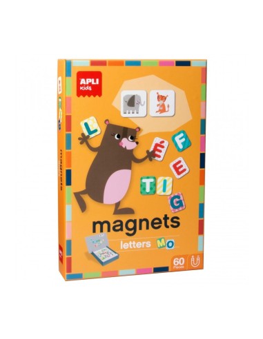 JUEGO MAGNETICO LETTERS 60 UDS APLI **PRECIO LIQUIDACIÓN