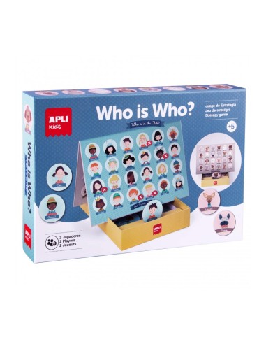 JUEGO WHO IS WHO? APLI KIDS