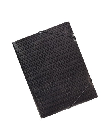 CARPETA GOMAS FACTIS PLASTICO NEGRO